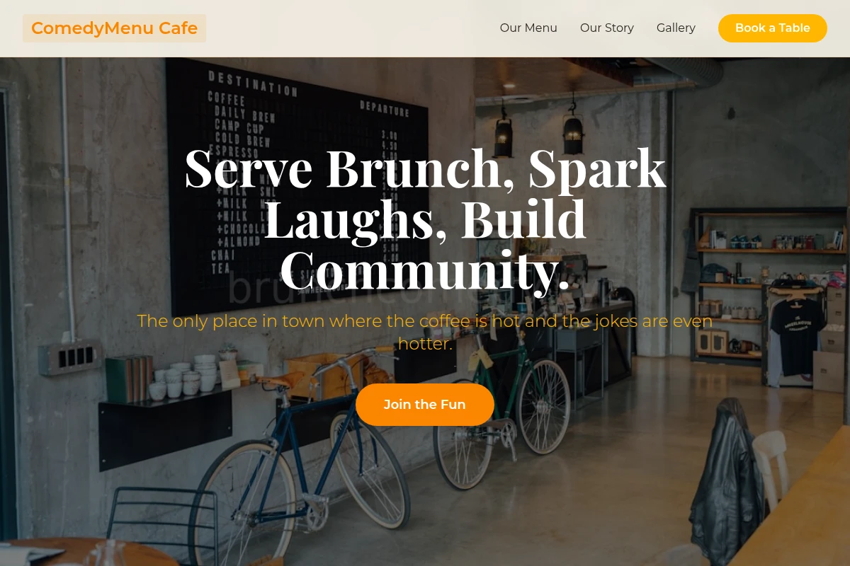 ComedyMenu Cafe