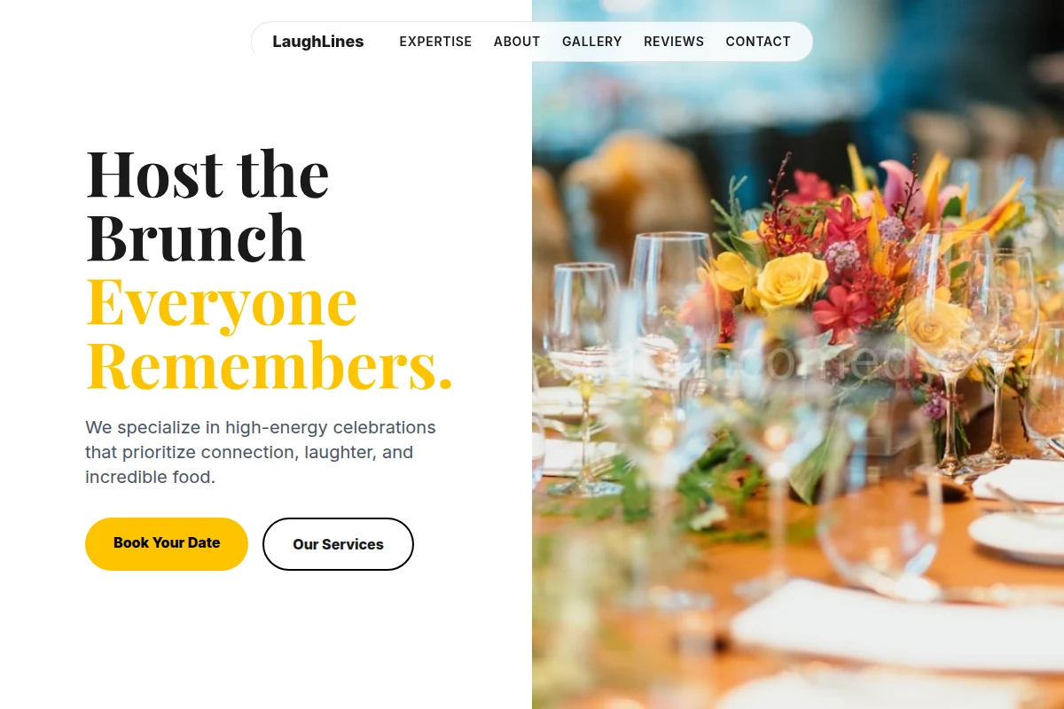 LaughLines Event Planning