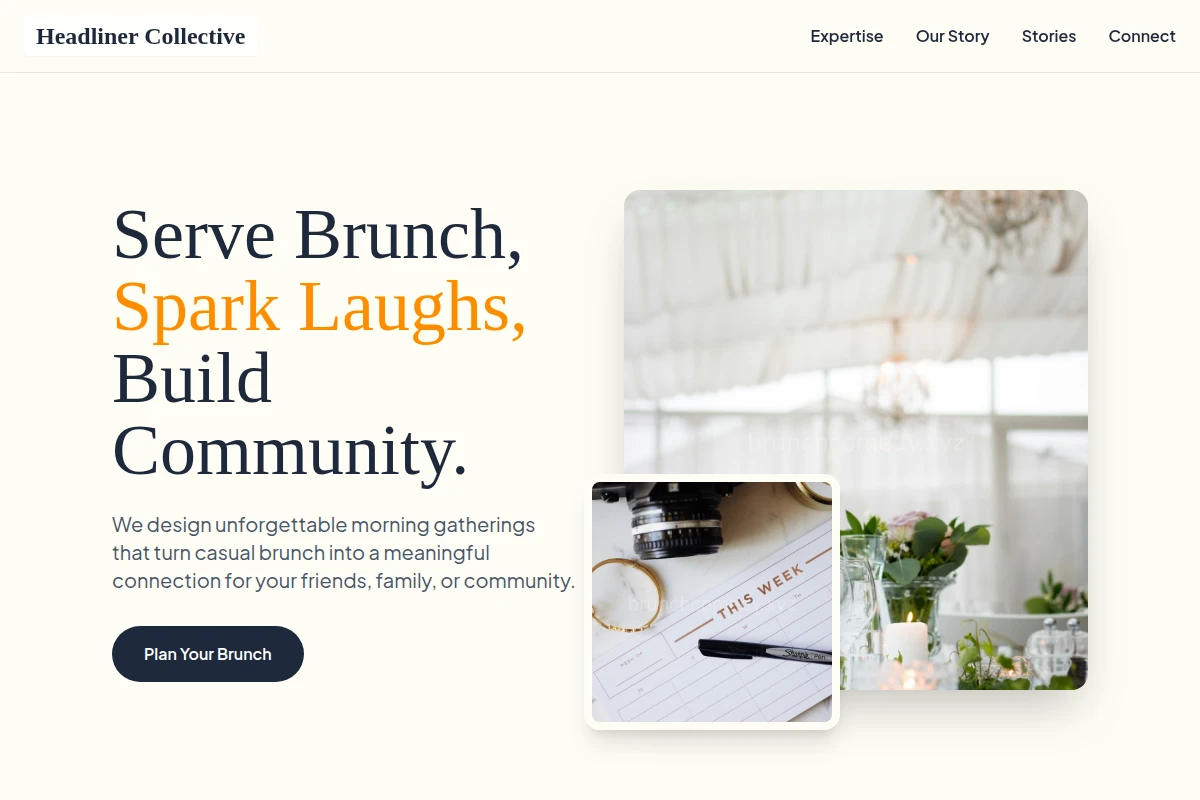 Brunching Event Planning